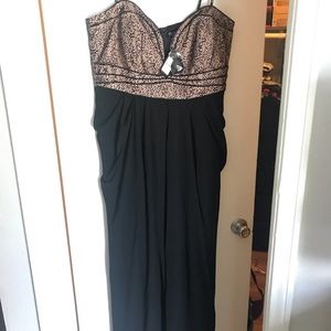 City Chic black maxi formal dress